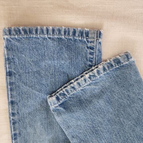 Retro '03 Tommy Hilfiger Distressed Elastic Waist Jeans 5t - Picture 7 of 10